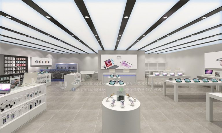 Custom Mobile Cell Phone Shop Interior Design Retail Electronic Store Design