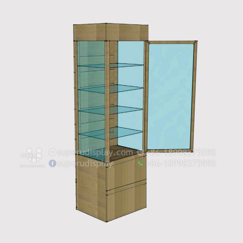 Custom Floor Standing Gondola Retail Display Shelves for Men's