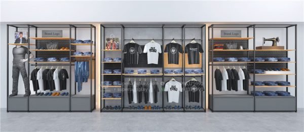 Custom Modern Wall Stand Modular Boutique Clothing Display Racks for Retail  Shop, Store Display Design Manufacturer Suppliers