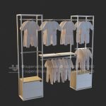 Custom Retail Store Wall Display Systems Rack for Children Garment for ...
