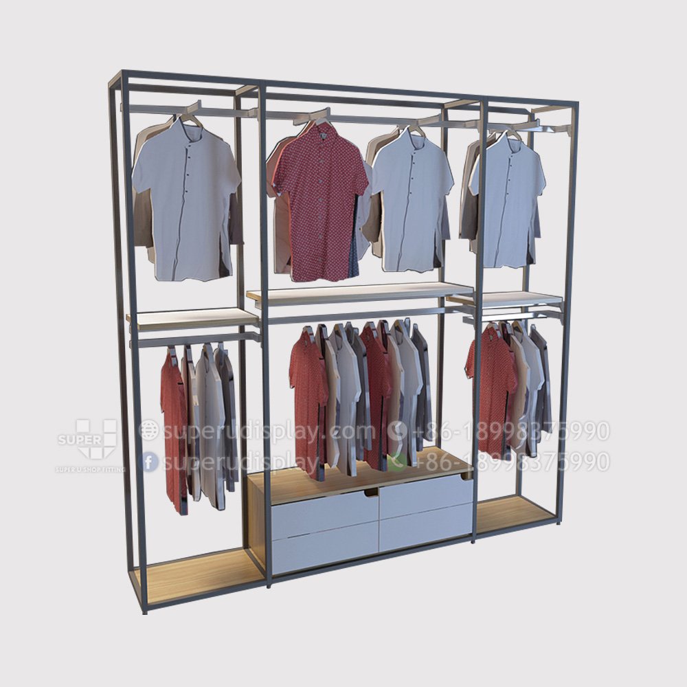 Custom Floor Standing Gondola Retail Display Shelves for Men's Underwear  for Retail Shop, Store Display Design Manufacturer Suppliers