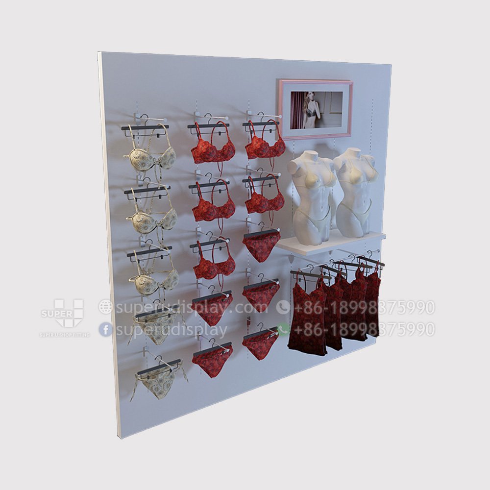Buy Freestanding undergarments shop display with Custom Designs 