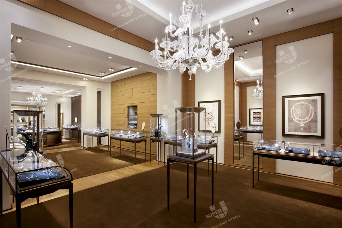 Cartier 3D Rendering Luxury Jewelry Shop Interior Design and Shop Fitting  Manufacturing