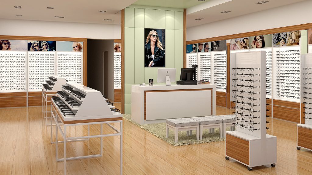 Choice Optical Optical Shop Interior Design