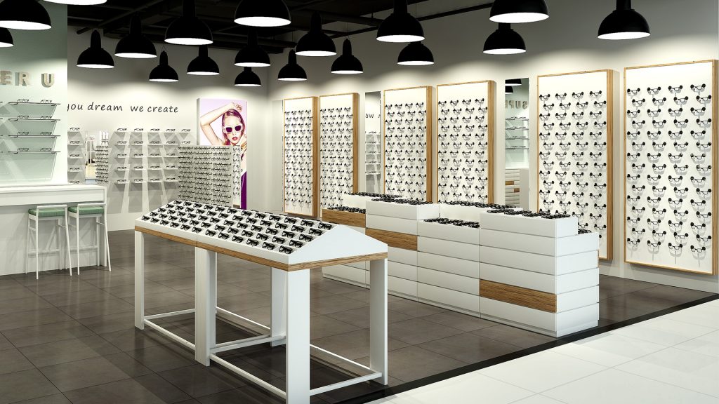 Choice Optical Optical Shop Interior Design