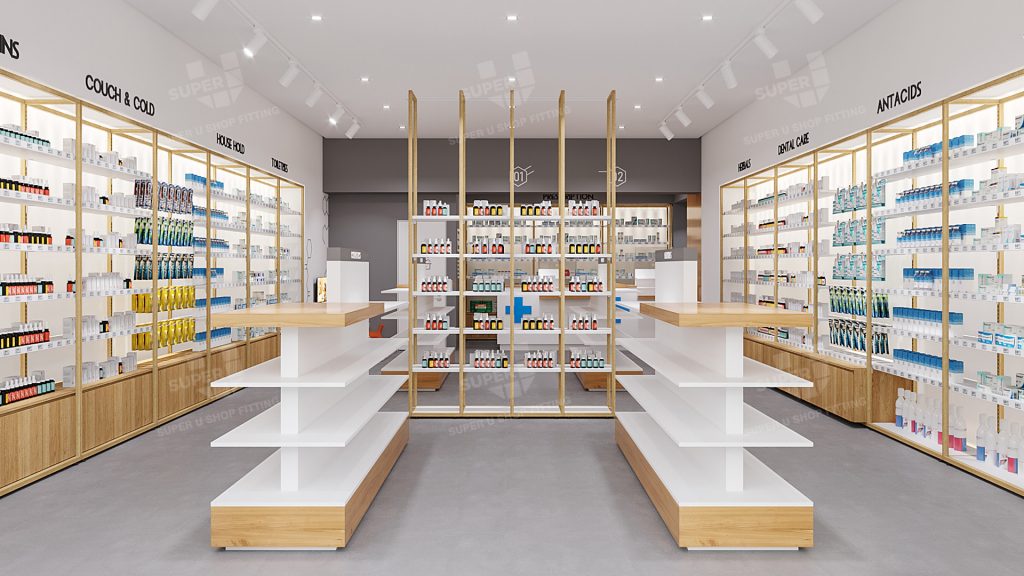 Natural Health Store Interior Design