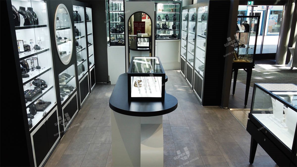 Unico Luxury Jewellery Shop Design & Shopfitting Manufacturing