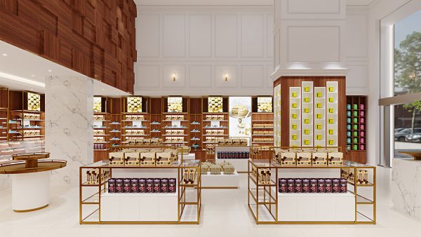 R&J(Romeo & Juliet) Chocolate Shop Design, Store Interior Display ...