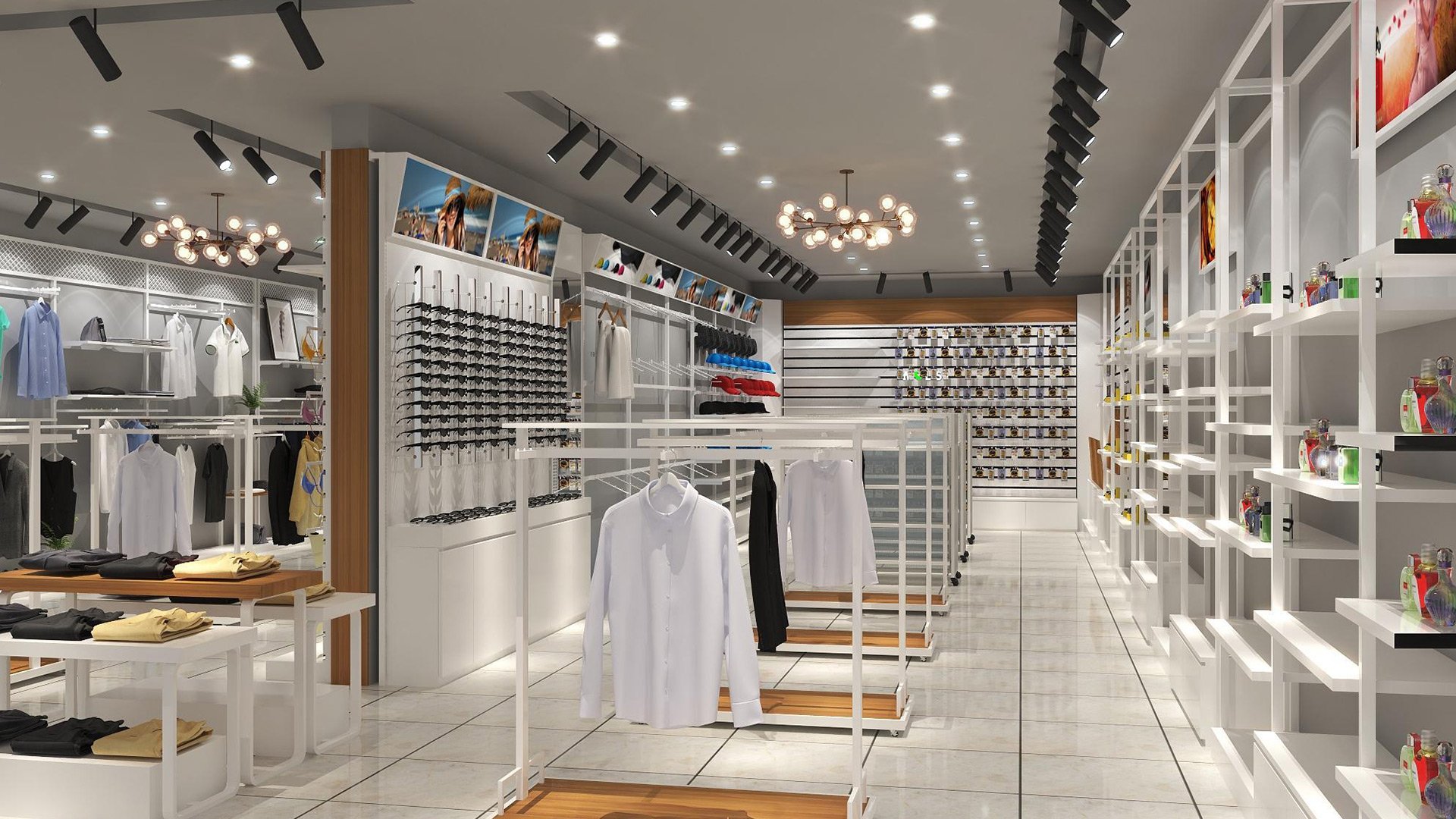 Borgioli Men's Suits Store Design & Shopfitting Manufacturing