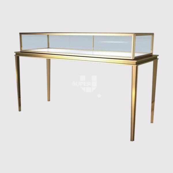 Fashionable Bulletproof Glass Jewellery Display Cabinet