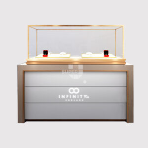 Quarter Vision Wood Jewellery Display Counter