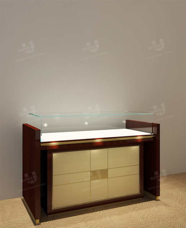 Half Vision Jewelry Display Counter and Showcase